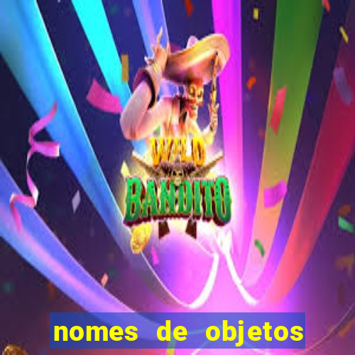 nomes de objetos de origem tupi guarani